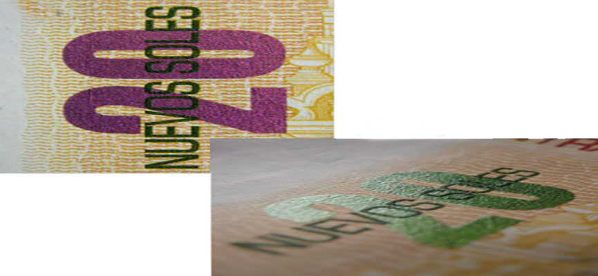 Como detectar billetes falsos en Perú 3 cambio de color IKTBP 1 - Como detectar billetes falsos en Perú