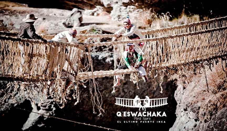 Puente Inca Qeswachaka 1 - El nuevo Tour a "Q'eswachaka" el puente Inca y "Las 4 lagunas"
