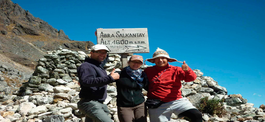 salkantay tour IKTBP - La Altura del Paso Salkantay
