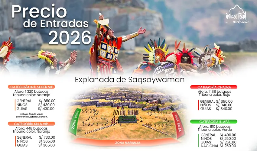 precios inti raymi 2026 saqsaywaman cusco - Inti Raymi 2026 en Cusco: Vive la Fiesta del Sol en su Máxima Expresión