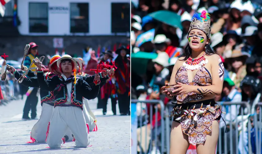 Fiestas del Cusco 2026: Guía Completa del Mes Jubilar y las Mejores Experiencias para tu Viaje 6 Bailarina con traje típico durante las Fiestas del Cusco