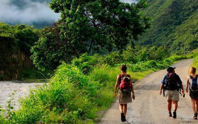 map 3 Day Inca Jungle Trail to Machu Picchu, mapa Inca Jungle Trail a Machu Picchu 3 días / 2 noches